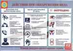 Действия при обнаружении беспилотников